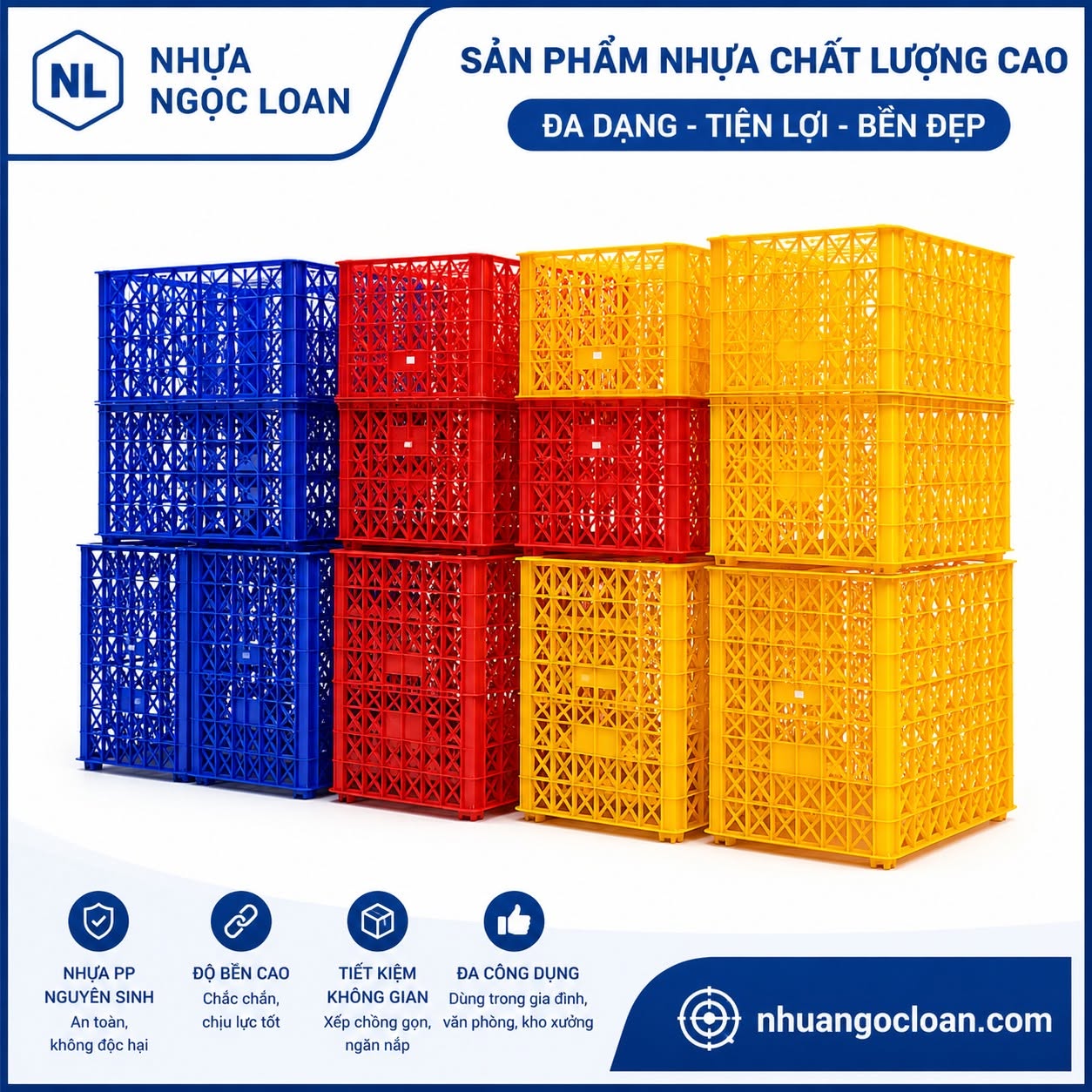 sóng nhựa 8 bánh xe hiệp thành hcm