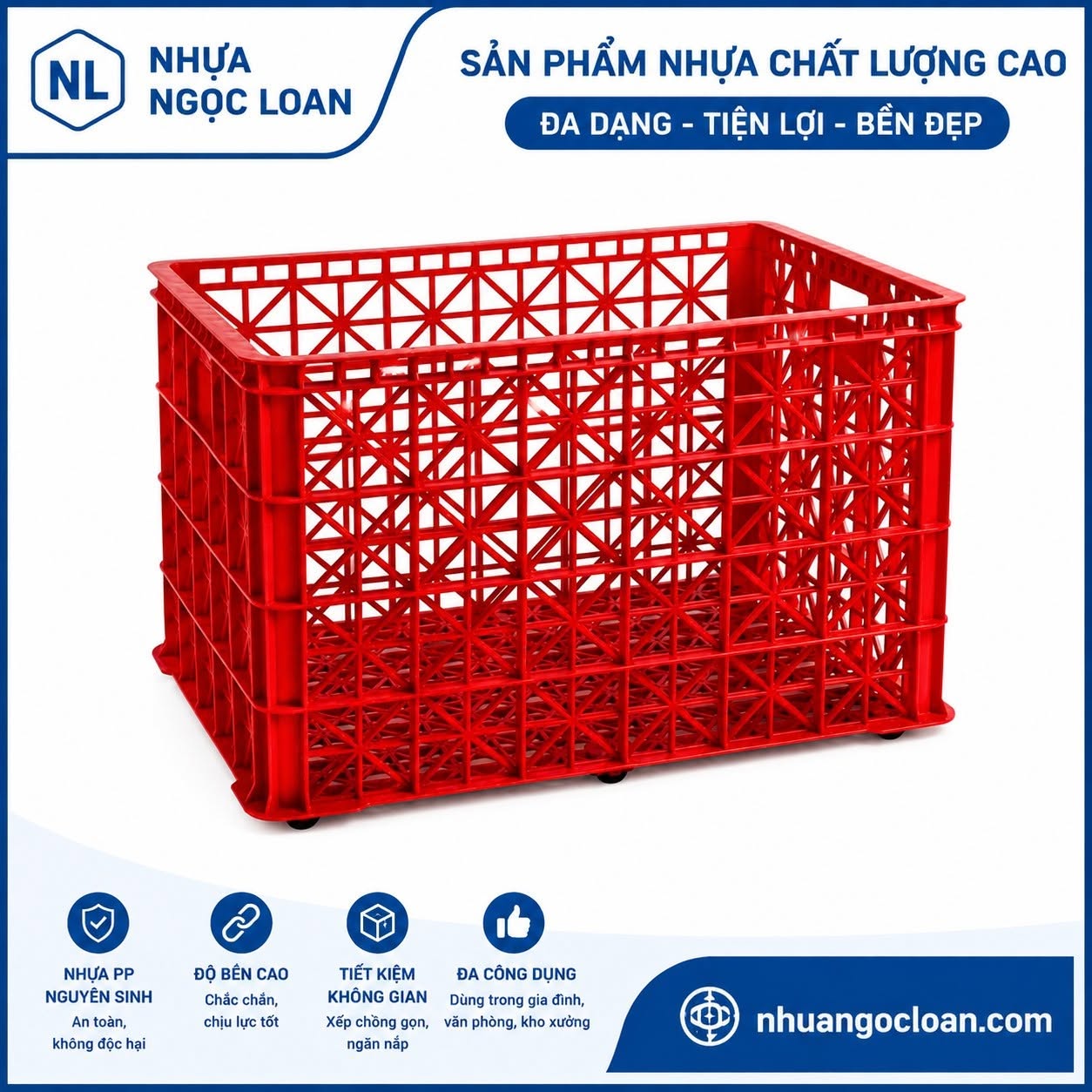 sóng nhựa 8 bánh xe hiệp thành hcm