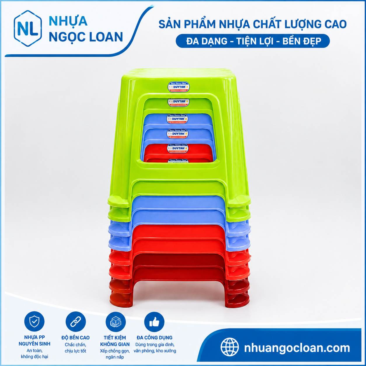 ghế nhựa lùn đại giá sỉ HCM